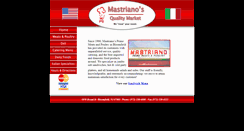 Desktop Screenshot of mastrianos.com